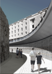 renderambulacromausoleo Dopo 20 anni comincia finalmente a riaprire a Roma la nuova Piazza Augusto Imperatore