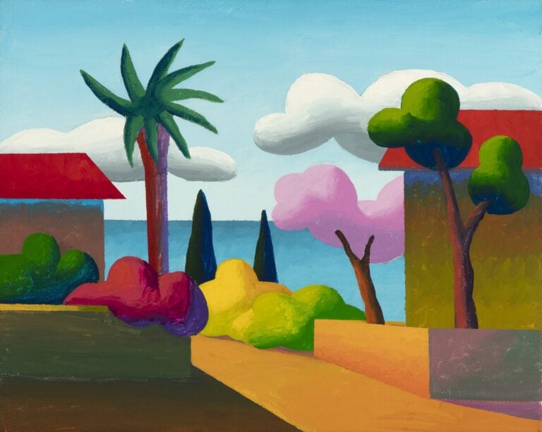 salvo ora di pranzo 2007 olio su tela cm 40 x 50 stima e50 70mila A Milano in asta da Finarte la collezione di Fausto Bertinotti e della moglie Lella. E di Monica Vitti