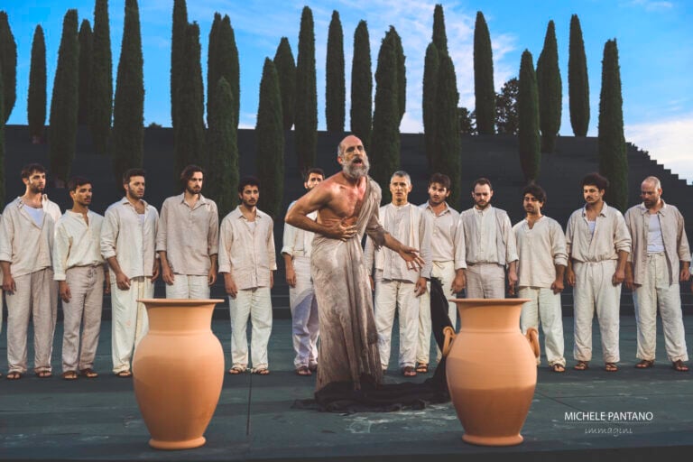 Giuseppe Sartori (Edipo), Foto Michele Pantano, Edipo, Fondazione INDA