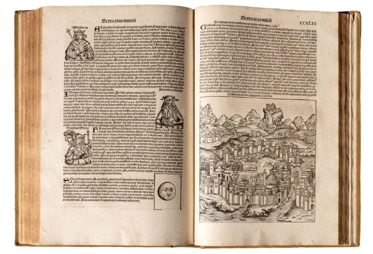 Schedel Hartmann, Liber chronicarum cum figuris et imaginibus ab inicio mundi, 1493. Courtesy Kruso Art