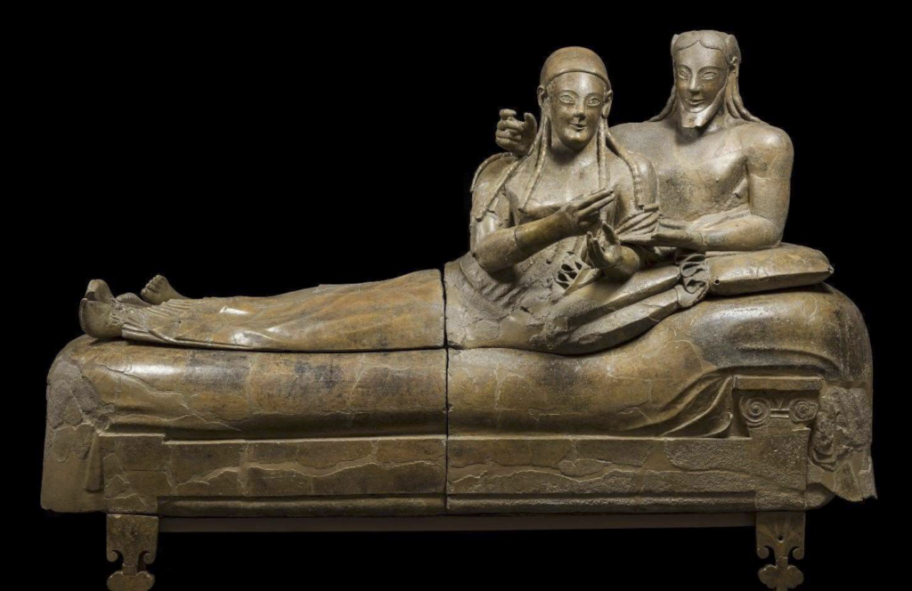 Al via il restauro del Sarcofago degli Sposi al Museo Nazionale Etrusco di Roma. Lavori in diretta
