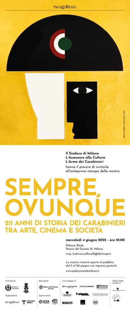 Sempre Ovunque. 211 anni di storia dei Carabinieri tra arte cinema e società
