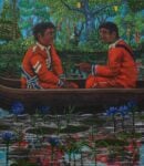 Sreeju Radhakrishnan (Metta Pracrutti) We are not crossing the river, 2024 Courtesy of the artist