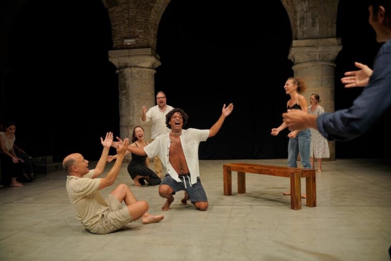 T Richards, Theatre No Theatre, The Inanna Project. Photo Andrea Avezzù. Courtesy La Biennale di Venezia