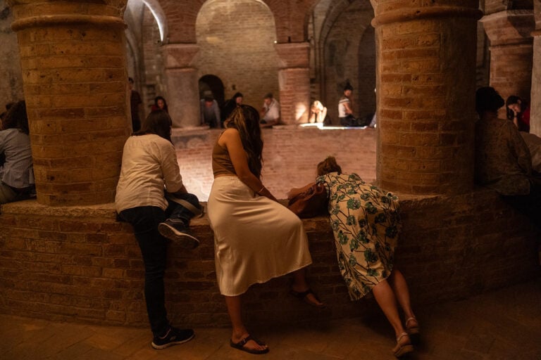 Trame Sonore, Mantova, Il pubblico durante un concerto nella Rotonda di San Lorenzo, Ph Stefano Bottesi per Trame Sonore