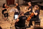 Trame Sonore, Mantova, L'esecuzione del Quintetto per archi di Schubert al Teatro Bibiena, Ph Stefano Bottesi per Trame Sonore