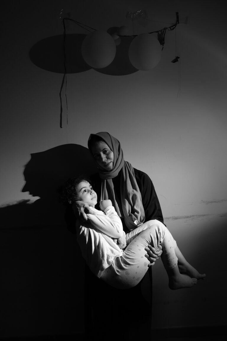 UAE. Abu Dhabi. 2024. Maram Khassim, 5 yrs old from Beit Hanoun © Paolo Pellegrin_Magnum Photos