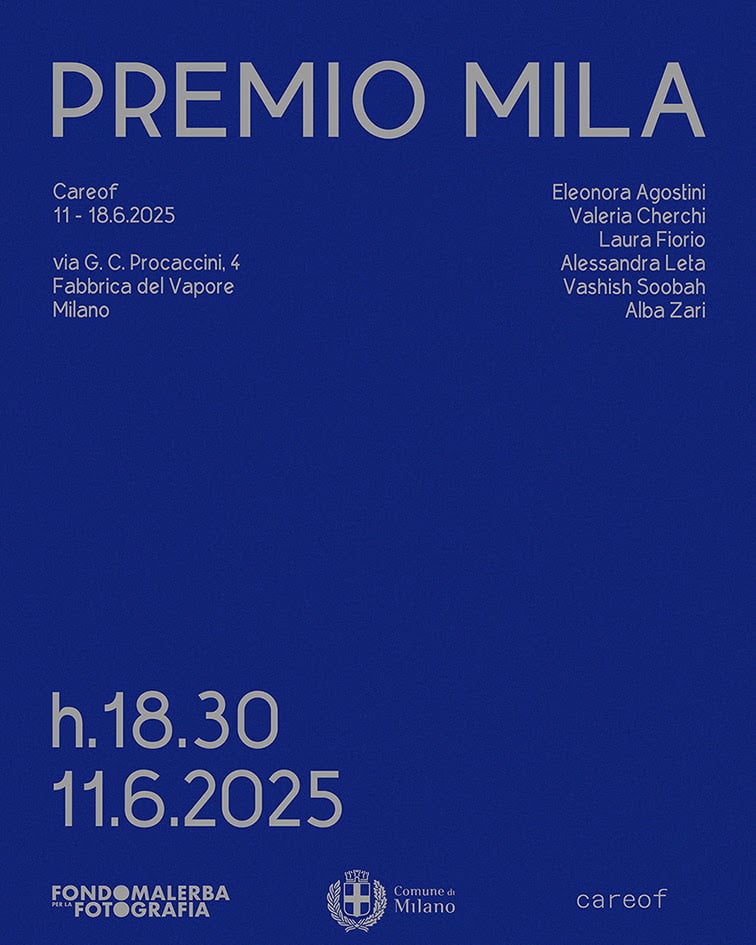 Premio Mila per la Fotografia Contemporanea 2025