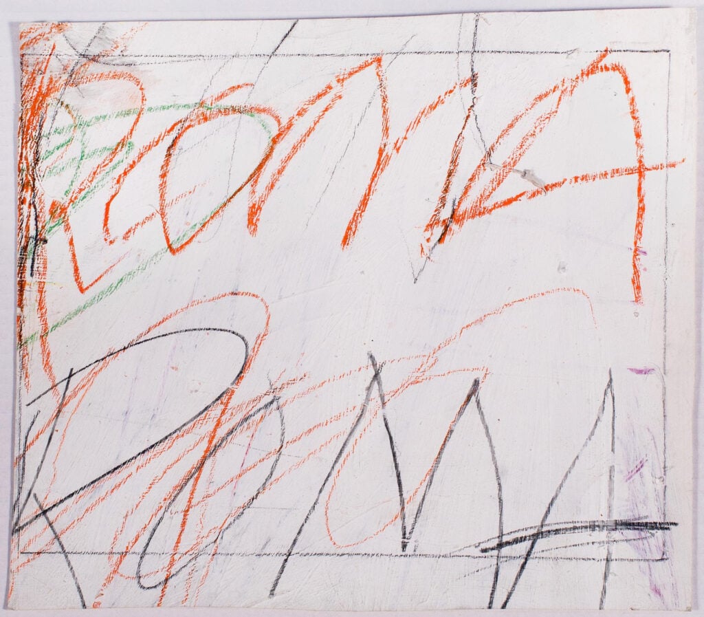 unnamed 4 1 Una clamorosa donazione di opere di Cy Twombly alla Galleria Nazionale di Roma: 40 milioni di dollari