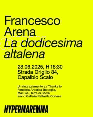 Francesco Arena – La dodicesima altalena