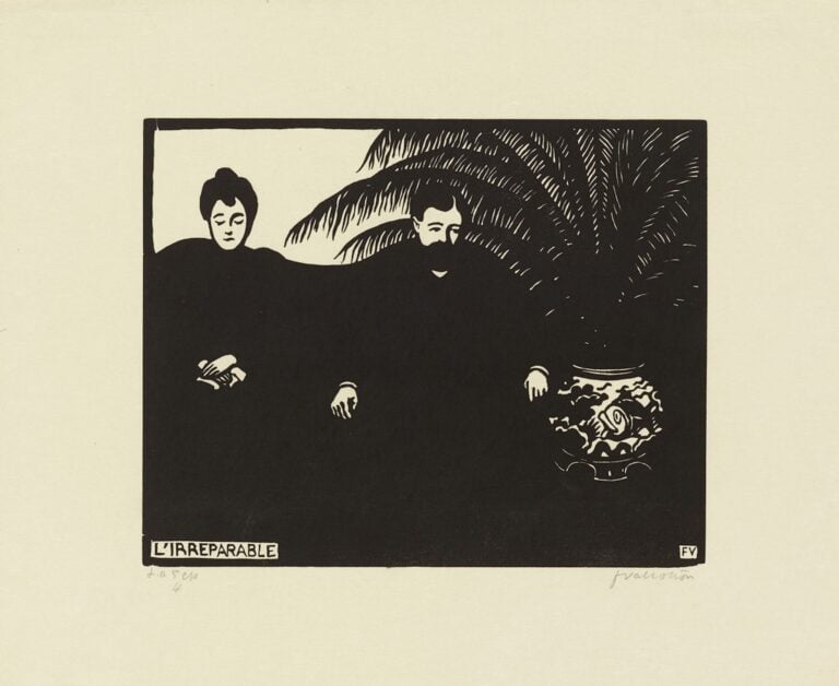 Felix Vallotton, Intimites, 1897, photo Peter Schalchli