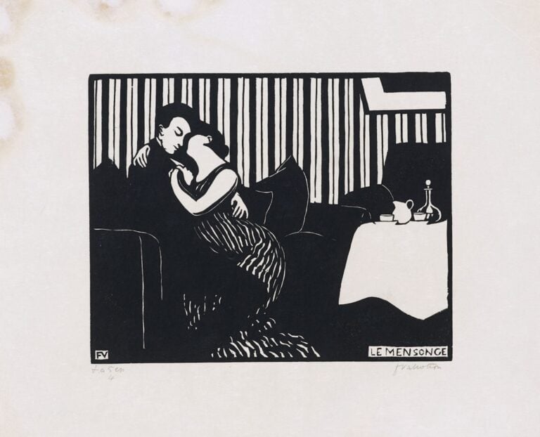 Felix Vallotton, Intimites, 1897, photo Peter Schalchli