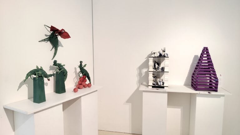 Veduta dell'allestimento della 63esima edizione del Premio Faenza al MIC Faenza