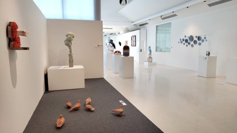 Veduta dell'allestimento della 63esima edizione del Premio Faenza al MIC Faenza