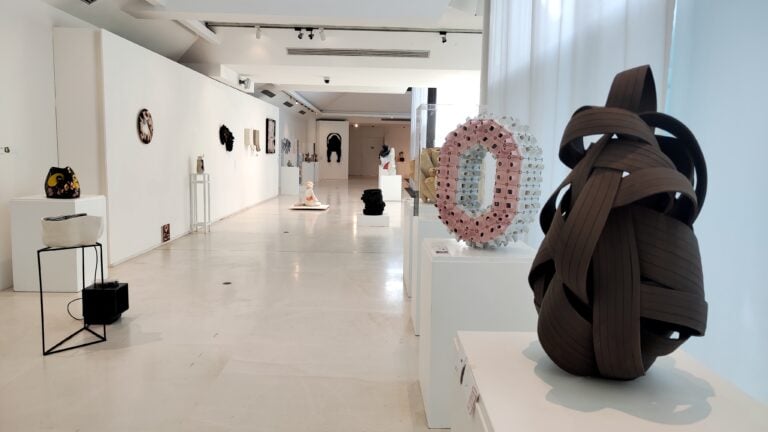 Veduta dell'allestimento della 63esima edizione del Premio Faenza al MIC Faenza