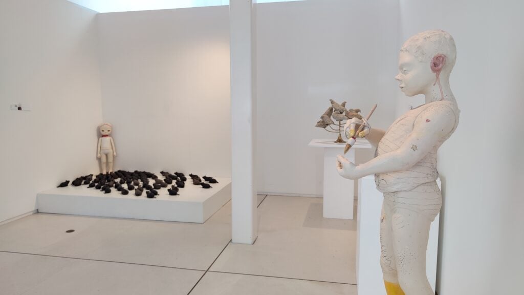 Veduta dell'allestimento della 63esima edizione del Premio Faenza al MIC Faenza