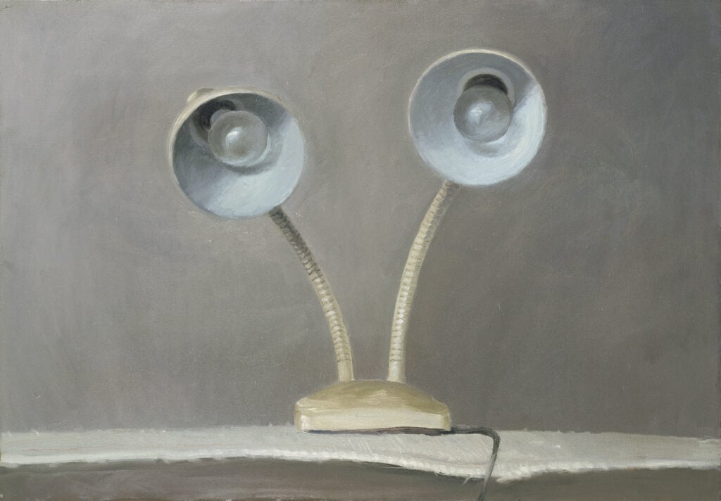 Vija Celmins, Lamp No1, 1964