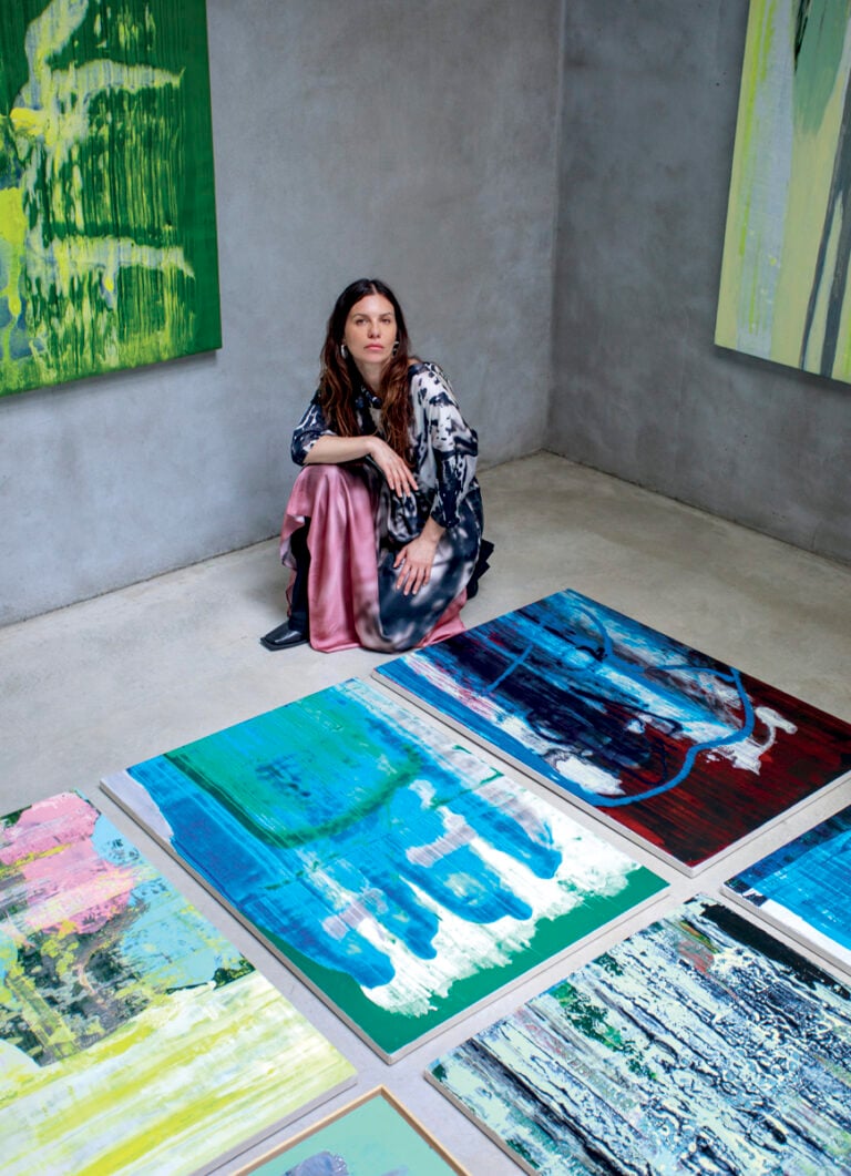 01 1 Tra astrazione e memoria. L’arte di Nilufer Yildirim incontra la moda per HIGH The Journal