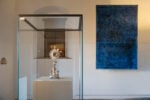 Concetta Modica, La notte di Sant’Anna, 2023, feltro di lana, stampa calcografica in monotipia, filo d'oro zecchino 24 carati, filo di cotone, fusioni in bronzo, cm 150 x 237, acquisizione tramite avviso Pubblico PAC2022-Piano per l’Arte Contemporanea sostenuto dalla Direzione Generale Creatività Contemporanea del Ministero della cultura, collezione Museo Civico Castelbuono, foto Valentina Minutella