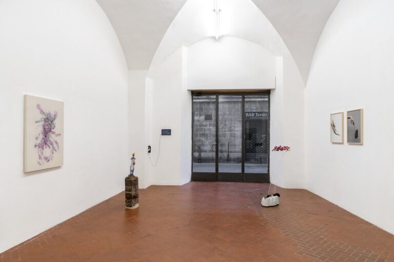 And the ground begins to breathe, Galleria FuoriCampo, Siena, 2025. Photo Ela Bialkowska OKNO studio
