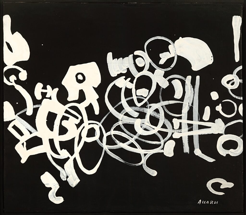 carla accardi negativo arciere 1954 Intervista al collezionista e imprenditore Francesco Galvagno. Le sue opere in mostra a Palermo