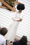 Chiara Fumai, The Moral Exhibition House performance. Photo Alfredo Cillari, Courtesy Archivio Chiara Fumai