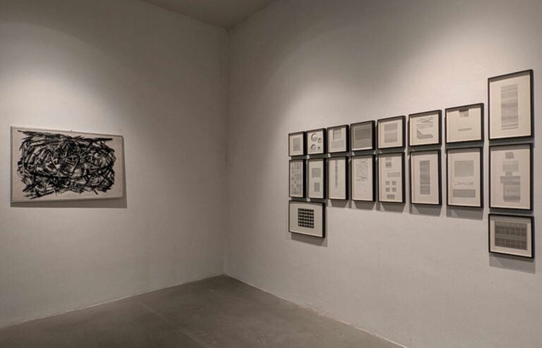 Chiavacci e Melani. Arte tra binarietà e particelle, installation view at Palazzo Fabroni, Pistoia, 2025. Courtesy Palazzo Fabroni 1