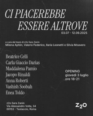 Ci piacerebbe essere altrove