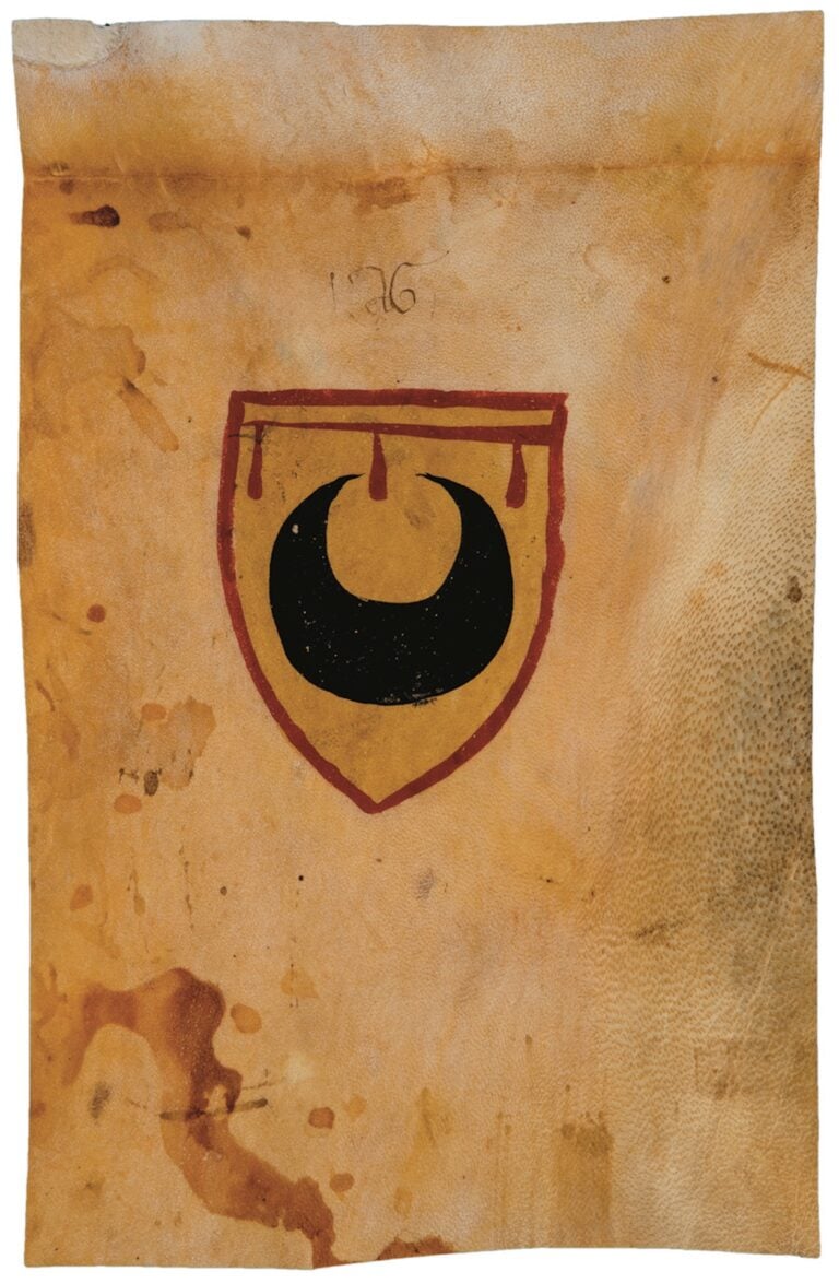 Coperta in pergamena del 1381