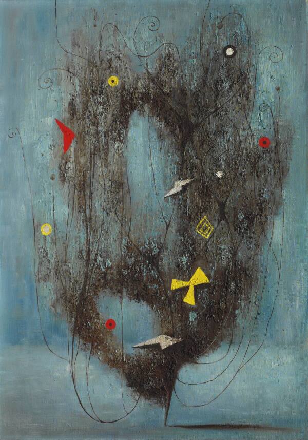 František Muzika, Strom, 1948, National Gallery, Prague