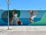 Il murale di Andrea Buglisi dedicato a Paolo Borsellino, inaugurato a luglio 2025 a Palermo, là dove sorgerà il Centro Sportivo Educativo "Paolo Borsellino"