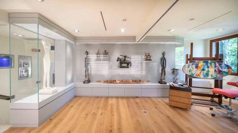 Il nuovo laboratorio di ricerca e restauro del Guggenheim di Venezia. Photo Matteo De Fina
