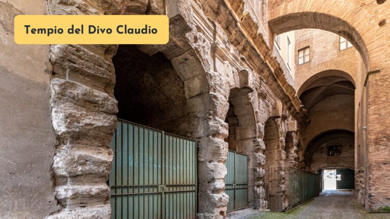 StoryMaps Celio. Ricostruzione del tempio del Divo Claudio