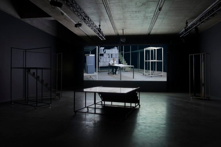 Installation view of, Danilo Correale’s They Will say I Killed Them at MAC Belfast 2019, Mixed media, 2018, C.sy the artist