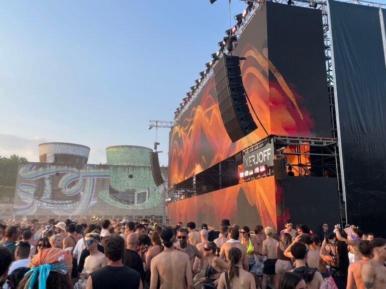 Kappa Futur Festival, Solar Stage. Photo Claudia Giraud