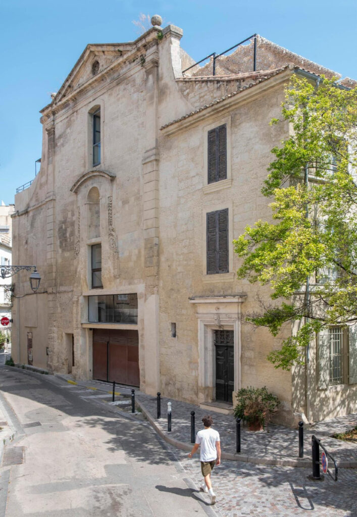 La chiesa in cui sorgerà la Fondation Bustamante. Photo Hervé Hote