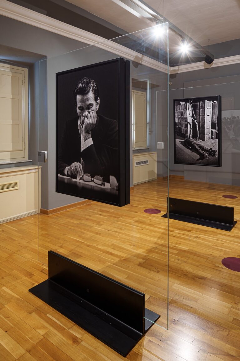 Letizia Battaglia, Senza Fine, installation view at Palazzo di Città, Cagliari, 2025. Photo Giorgio Marturana