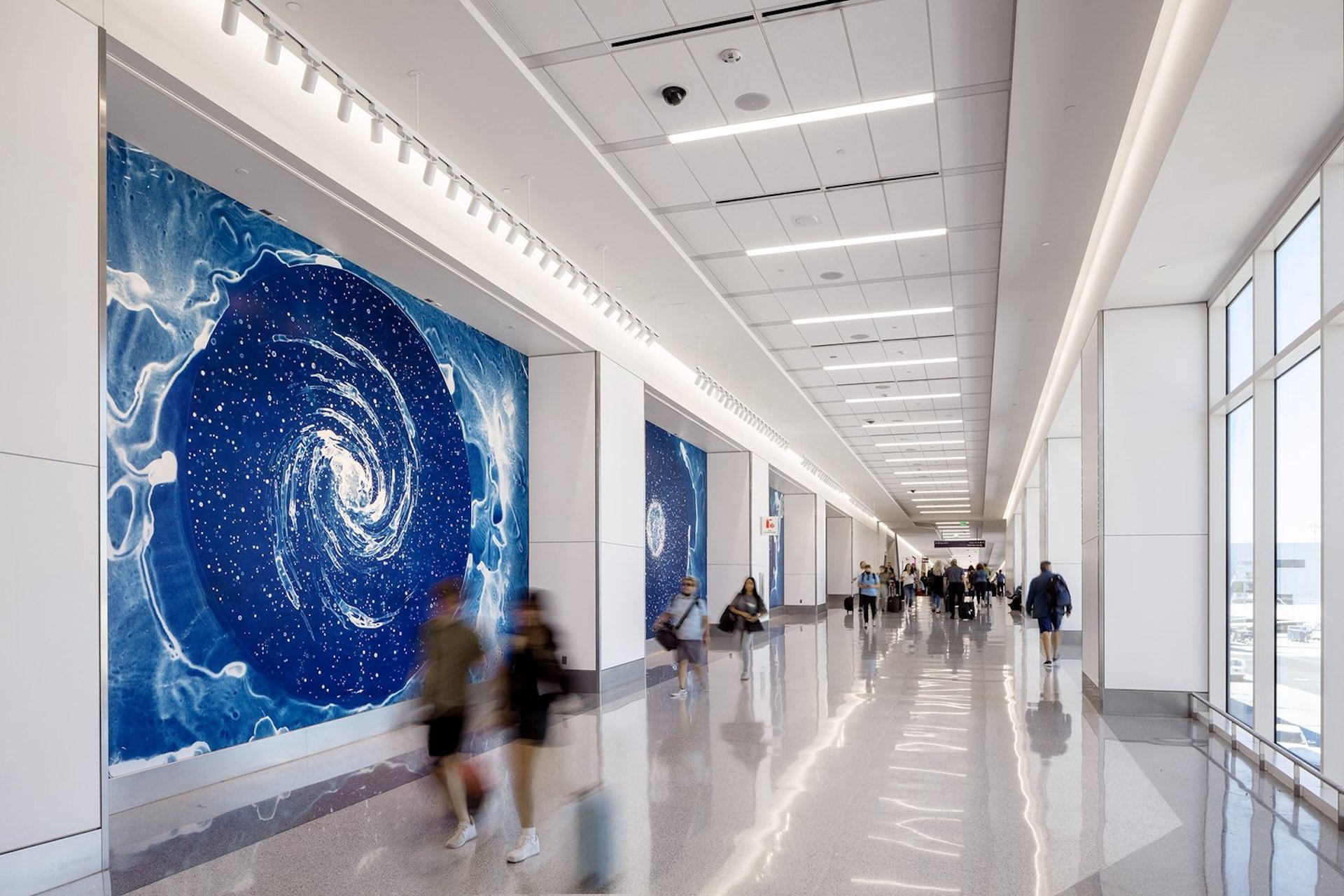 Lia Halloran your body is a space that sees LAX airport