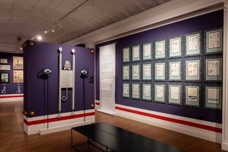 Luigi Serafini. Da Serafini a Luigi. L’uovo, lo scheletro, l’arcobaleno, installation vie wat Labirinto della Masone, Fontanellato (Pr), 2025