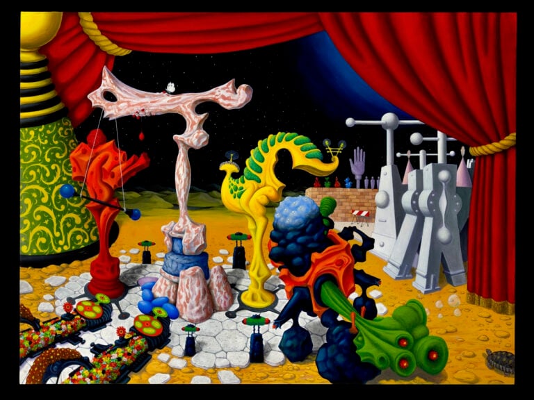 Luigi Serafini, Genesis o Il Sogno della tartaruga, 2019, courtesy l’artista