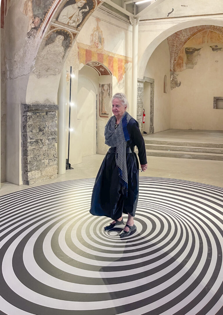 Marina Apollonio Uroboro BAC Bellano, San Nicolao Arte Contemporanea ph Carlo Borlenghi