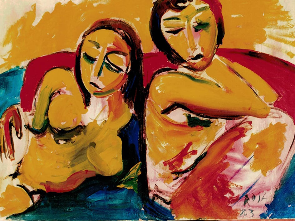 Michele Rosa, L'Attesa, 1983