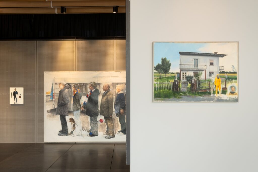 La doppia mostra di Nicola Nannini al museo d’impresa Cubo di Unipol a Bologna