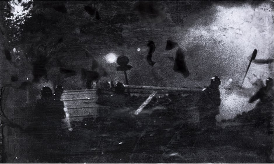 Paolo Leonardo, Parigi, Maggio, 1968_Torino, Maggio, 1973, via Bligny, 2016-17. Maggio, Firenze 2025, Courtesy Galleria Alessandro Bagnai