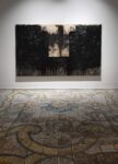 Pinakothek'a, Palazzo Sant'Elia, Palermo. Veduta dell'allestimento - Un'opera di Hermann Nitsch