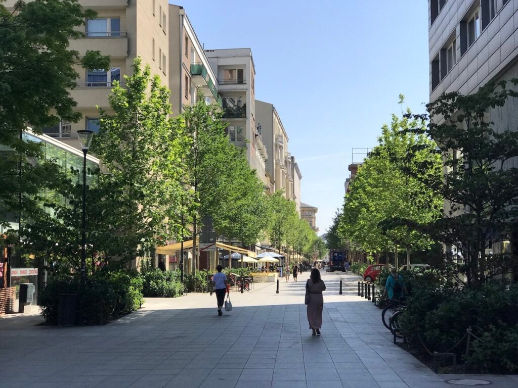 Varsavia sta diventando una straordinaria città green. Intanto il Palazzo della Cultura compie settant’anni