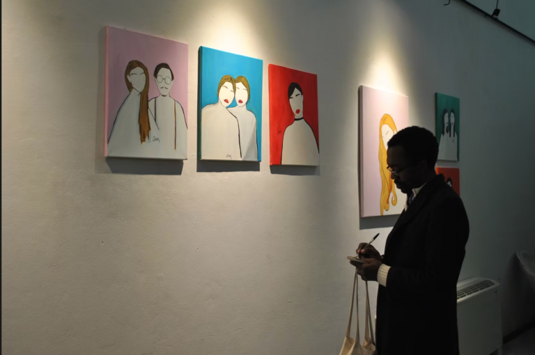 La prima mostra personale di Jacq