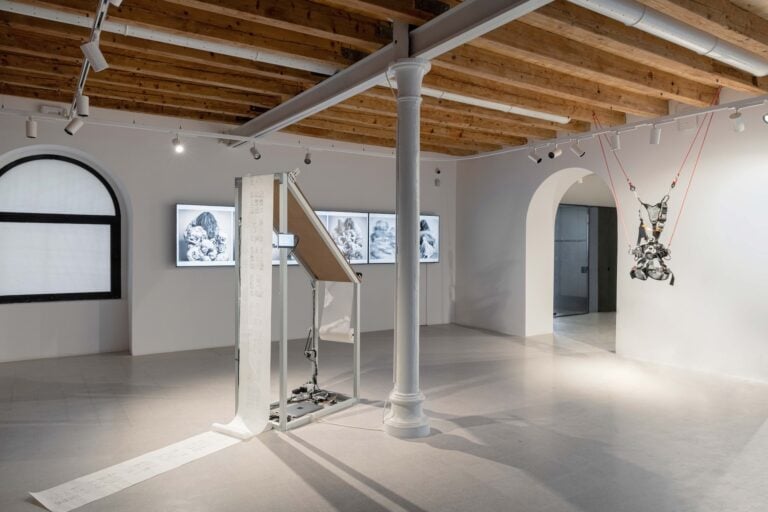 Re:humanism 4, installation view at Fondazione Pastificio Cerere, Roma, 2025. Photo Carlo Romano. Courtesy Re:humanism