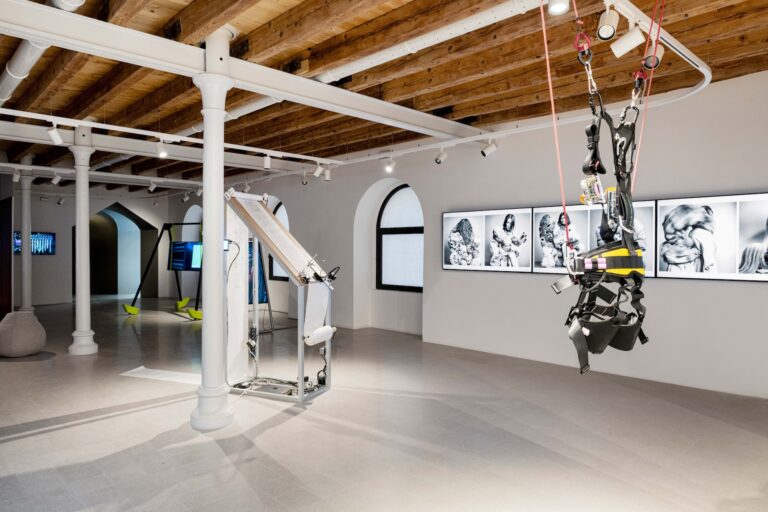 Re:humanism 4, installation view at Fondazione Pastificio Cerere, Roma, 2025. Photo Carlo Romano. Courtesy Re:humanism
