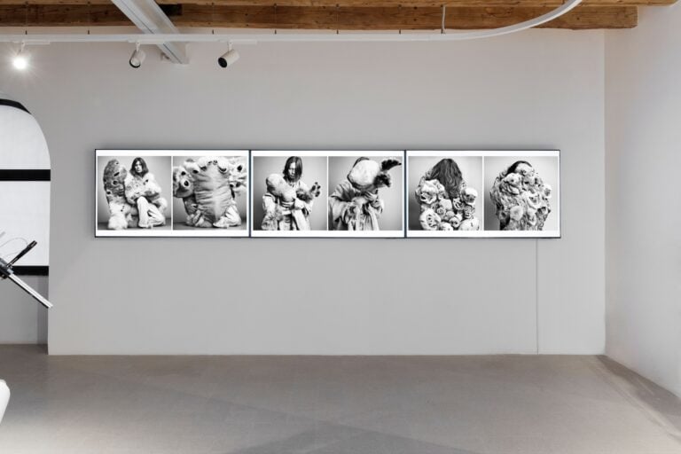 Re:humanism 4, installation view at Fondazione Pastificio Cerere, Roma, 2025. Photo Carlo Romano. Courtesy Re:humanism